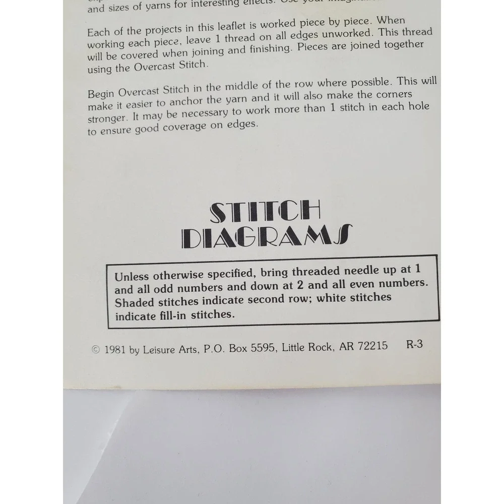 Vintage Leisure Arts More Christmas Projects for Plastic Canvas Leaflet 194 1981